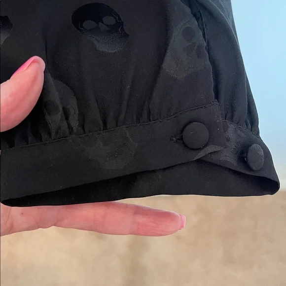 NWT Torrid Skull Babydoll Top - Picture 4 of 8